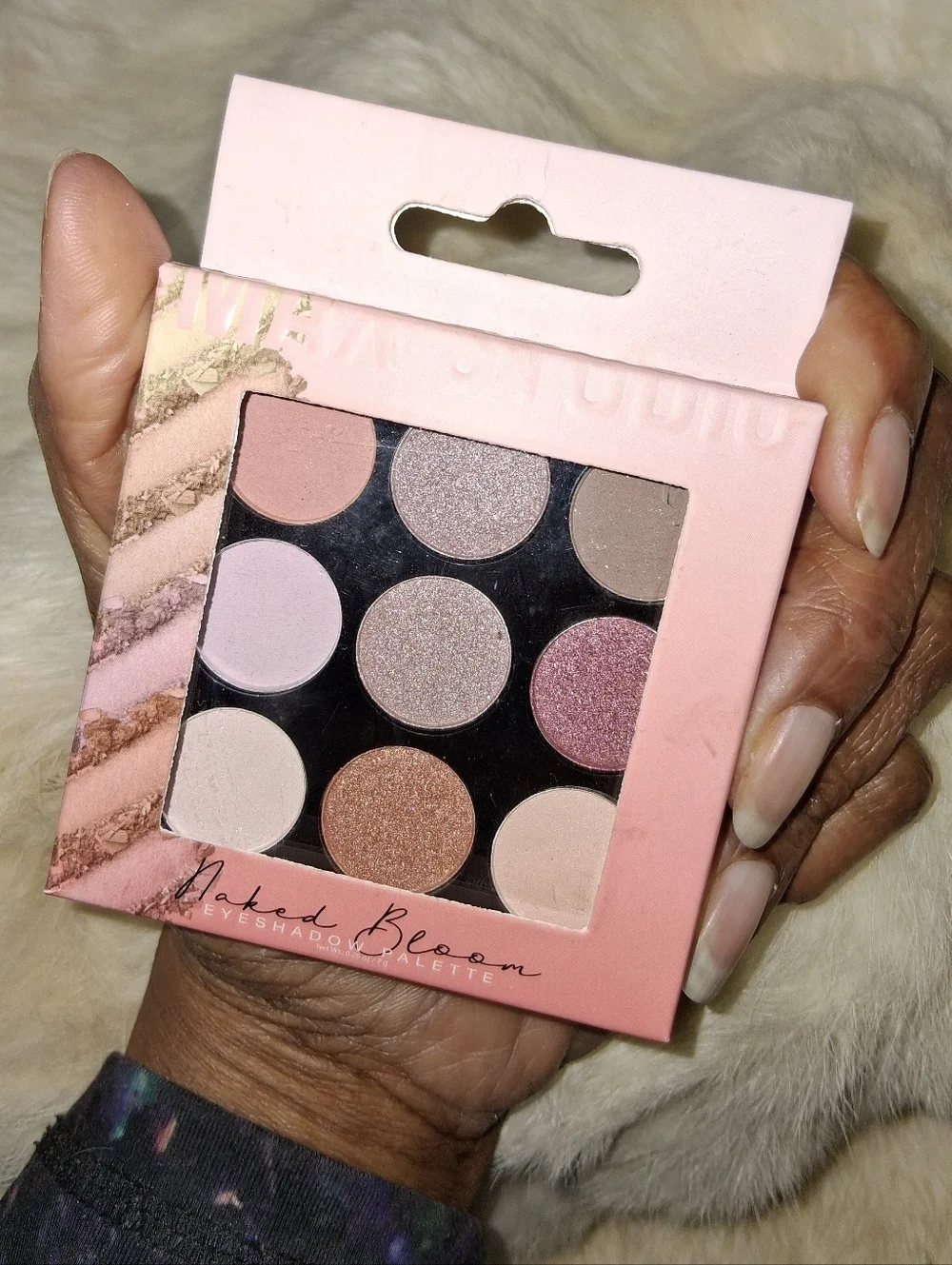 Max Studio Naked Bloom 9-Color Eyeshadow Palette — NWB